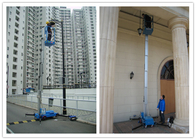 Office Buildings Personnel Lift Platform , 160kg Rated Load Electric Ladder Lift