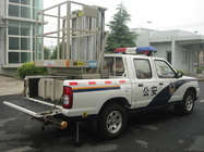 Truck Mounted Boom Lift , Vertical Double Mast Hydraulic Elevating Platform